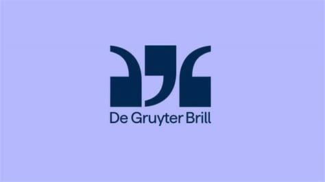 The combined De Gruyter Brill logo after the merger